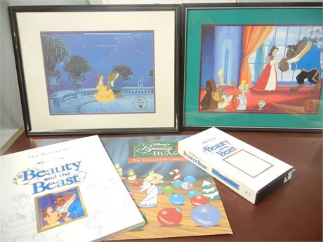 Beauty and the Beast Lithographs, The making of the Film Book, Tape