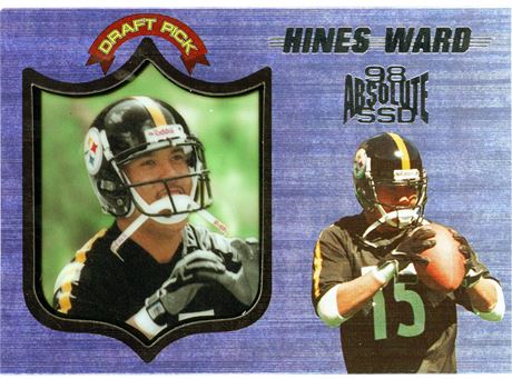 Hines Ward 1998 Absolute SSO Draft Pick High Quality Rookie Card