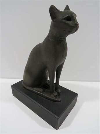 Replica Egyptian Cat Sculpture Metro Museum of Art