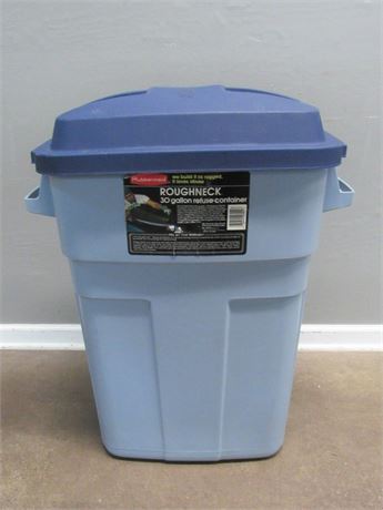 Rubbermaid Roughneck 30 Gallon Garbage Can - Looks like new!