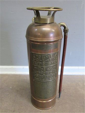 Antique Columbia Fire Extinguisher - Pat'd May 8th 1900