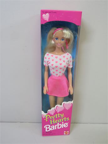 1995 Pretty Hearts Barbie Doll