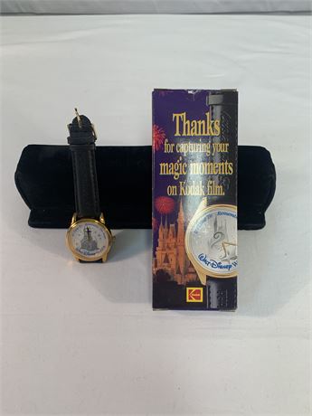 Collectible 25th Anniversary Disney Watch Made for Eastman Kodak Company, 1997