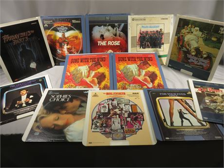 Assorted LaserDisc Movies