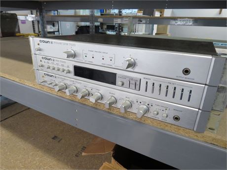 CROWN Stereo Rack System Components