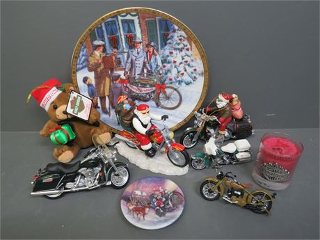 HARLEY DAVIDSON Die Cast Motorcycles & Collectibles