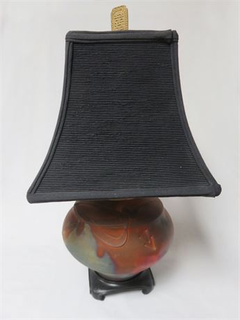 Raku Table Lamp