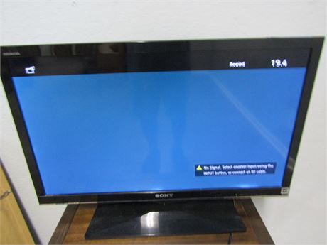 Sony LCD TV, Bravia KDL 32EX, Remote and Manual