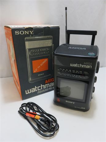 SONY Mega Watchman TV/AM/FM Receiver