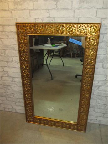 Large Gold Entry-way Mirror