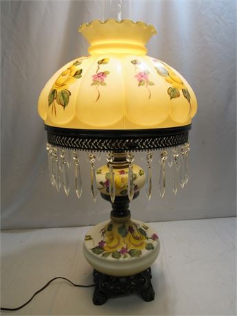 Vintage GWTW Hurricane Lamp