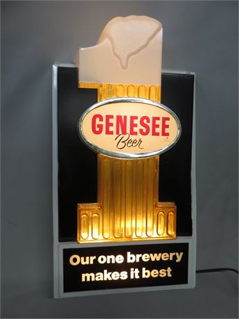 GENESEE BEER Lighted Wall Sign