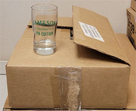 Jameson Caskmates IPA Edition Drinking Glass New In Box