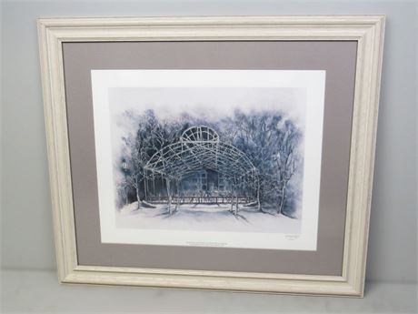 Signed & Numbered P. Macintyre Print (#27/400) - Framed and Matted