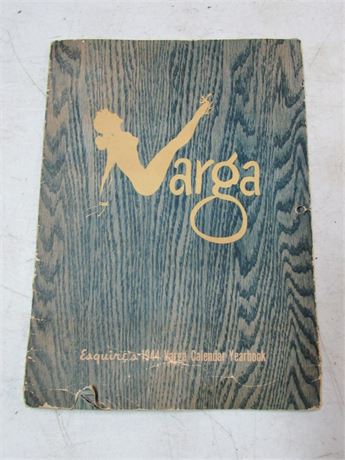 Vintage Varga Pinup Esquire's - 1944 Calendar Yearbook