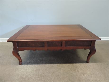 Solid Wood Rectangular Coffee Table
