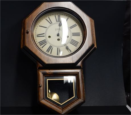 Verichron Wood Clock