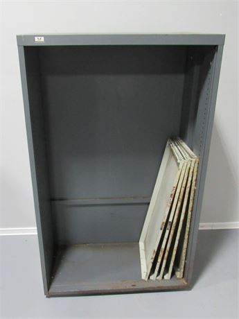 Monarch Heavy Duty Metal Storage Shelving with Adjustable Pull-Out Shelves