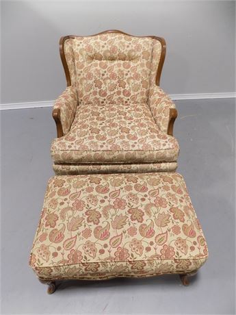 Accent Chair & Ottoman