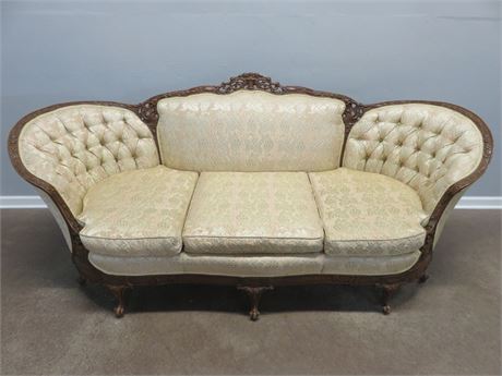 Louis XV Victorian Style Sofa