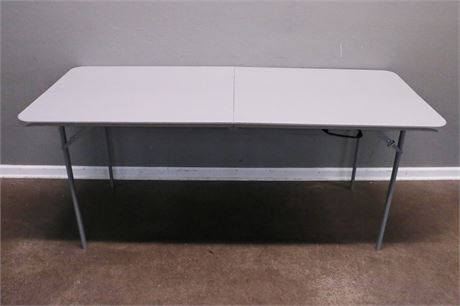 Gray Cosco 6' Folding Table