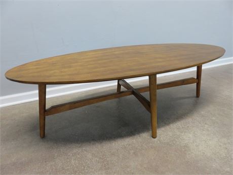 Mid-Century Style Surfboard Cocktail Table