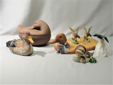 7 Piece Decorative Duck Lot