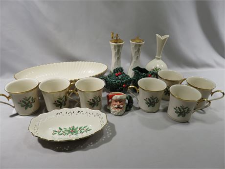 Assorted Porcelain Tableware - Lenox Lefton Royal Doulton
