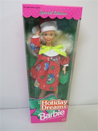 1994 Holiday Dreams Barbie Doll
