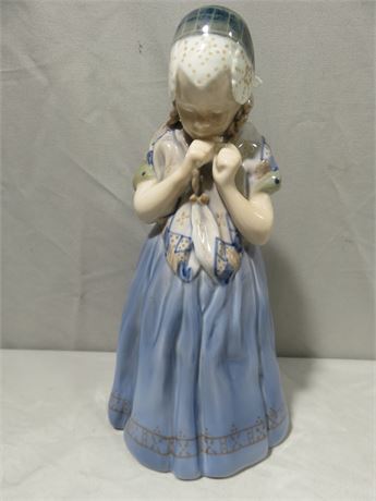 ROYAL COPENHAGEN #1323 Girl From Bornholm Figurine