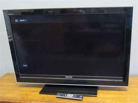 Sony Bravia 40" Flat Panel TV with Remote