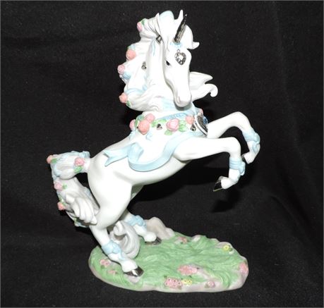 LENOX PRINCETON GALLERY 'Love's Celebration' Porcelain Unicorn Figurine