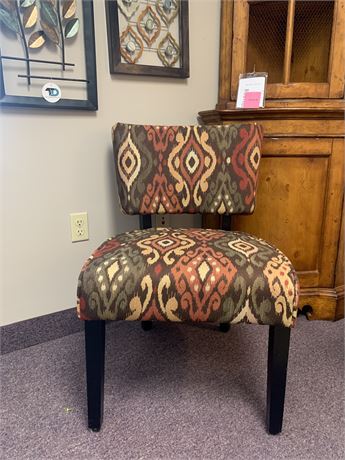 Upholstered Armless Accent Chair