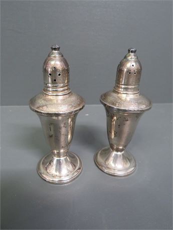 DUCHIN CREATION Weighted Sterling Silver Salt & Pepper Shakers