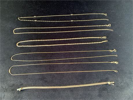 Necklaces and Bracelet