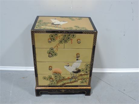 Asian Style Gold Leaf Chest