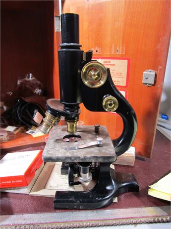 Vintage Bausch & Loms Microscope