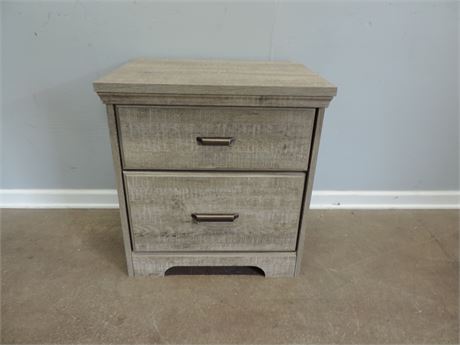 South Shore Gray Nightstand