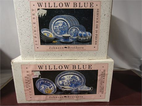 Johnson Brothers Willow Blue Combo Set,