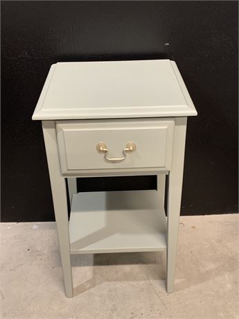 Hand Painted Table with Drawer