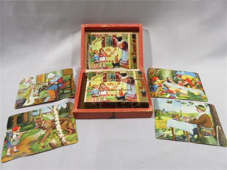 Vintage German Block Puzzle