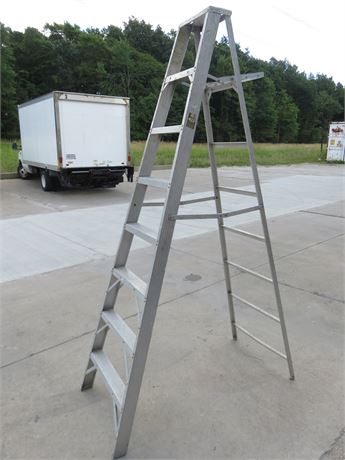 WERNER 8 ft. Aluminum Step Ladder