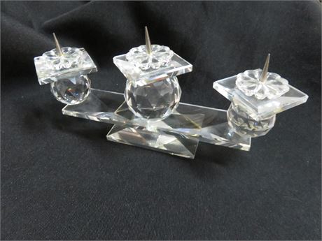 SWAROVSKI Crystal Pin Candle Holder