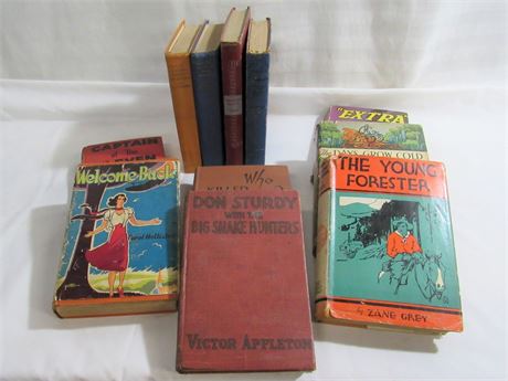 Vintage Book Lot - 11 Books