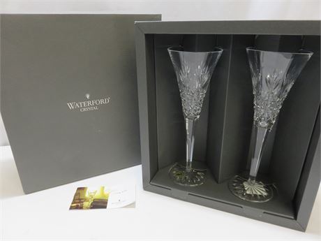 WATERFORD Crystal Hospitality Flute Set