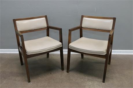 2 Mid Century, Vintage Office Chairs