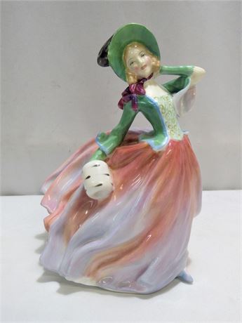 Vintage Royal Doulton Figurine - Autumn Breezes HN1911 - Retired 1976