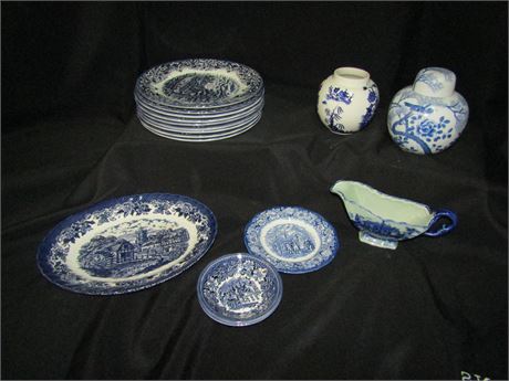 Royal Art Staffordshire China Plates