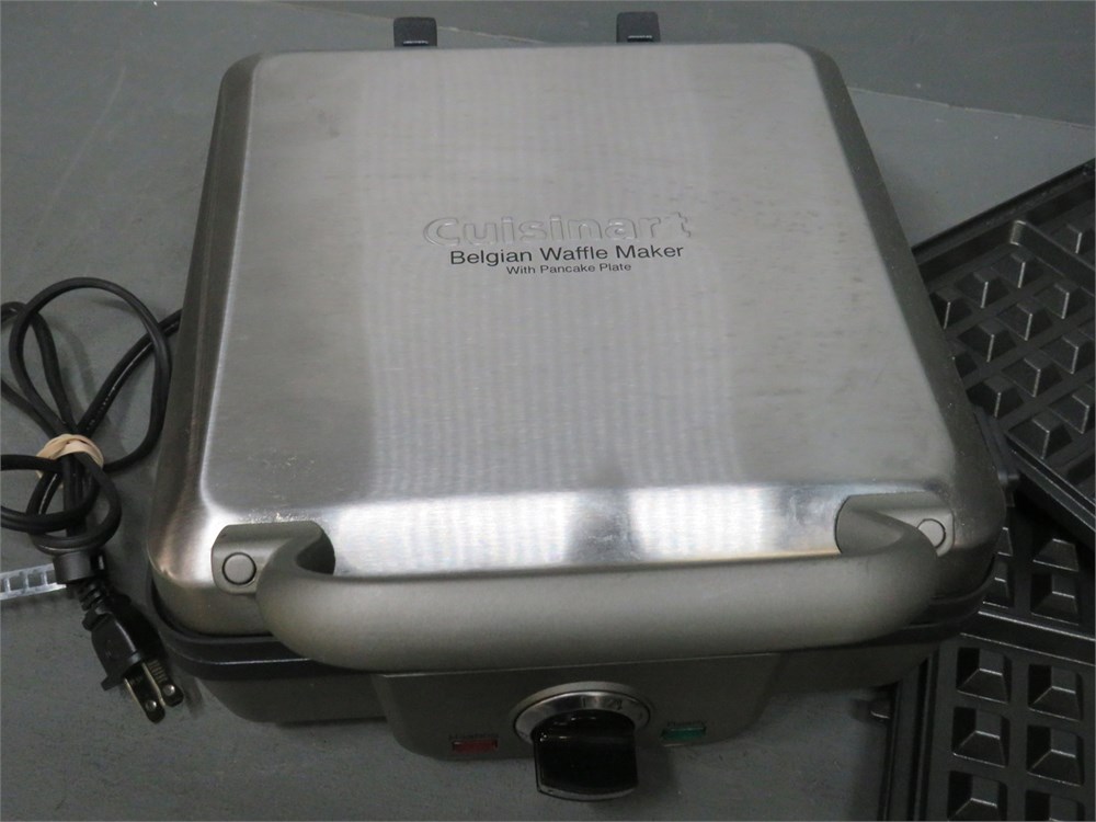 Transitional Design Online Auctions - Cuisinart Belgian Waffle Maker ...