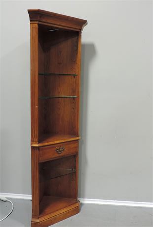 Solid Wood Corner Cabinet